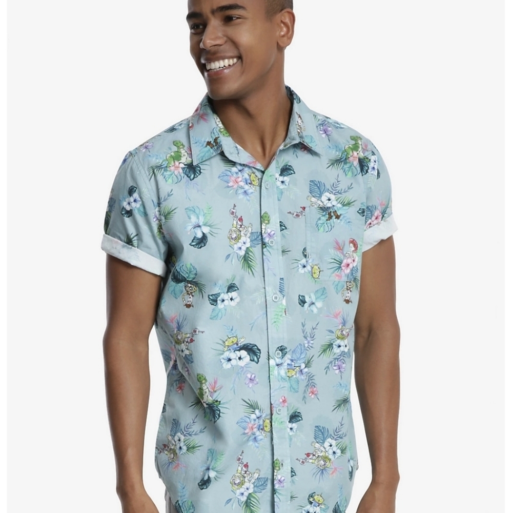 ISO Small Box Lunch Toy Story Tropical Shirt